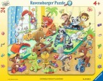 RAVENSBURGER Zvířecí mateřská školka 24 dílků