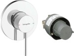 HANSGROHE - Zesis S Sprchová baterie pod omítku, s tělesem, chrom 74618000