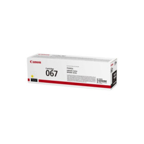 Canon TONER 067 žlutá pro i-SENSYS LBP631Cw, LBP633Cdwa, MF651Cw, MF655Cdw, MF657Cdw (1250 str.) - originální EDF_1002695