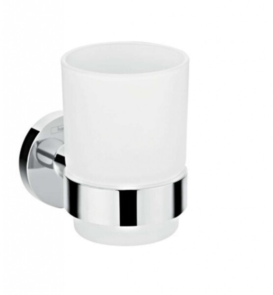 HANSGROHE - Logis Universal Sklenička na ústní hygienu, sklo/chrom 41718000