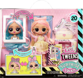 L.O.L. Surprise! Swap Tweens panenka a mini Tweens česací hlava - Winnie - MGA