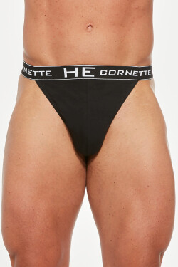 Cornette String High Emotion barva:černá XL
