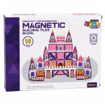 Mamido Magnetická stavebnice Zámek pro princeznu 58 dílků