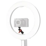 Hama Twin Ball 72 / rameno s 2 kulovými klouby pro kruhová LED světla / 2x 1,4", 7,2 cm (4650)