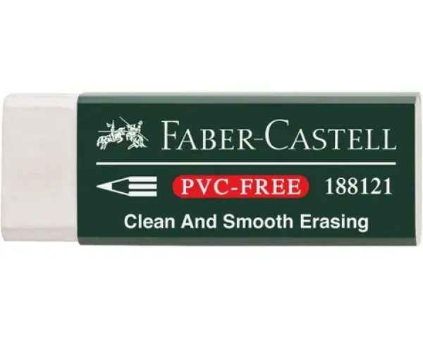 FABER-CASTELL Stěrací pryž PVC-free bílá (188121)