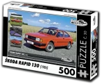 RETRO-AUTA Puzzle č. 30 Škoda Rapid 130 (1986)