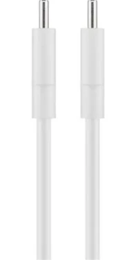 Goobay 66317 bílá / Nabíjecí a synchronizační kabel / USB-C / 1 m (66317)
