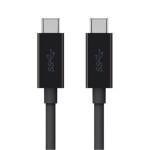 Belkin kabel USB-C na USB-C 3.1 černá / 100W / 2m (F2CU049bt2M-BLK)