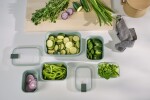 Mepal Dóza na potraviny EasyClip Nordic Sage 1,5 l, zelená barva