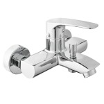Vanová baterie SAT Project bez sprchového setu 150 mm chrom SATBSPRO222 SATBSPRO222