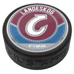 Mustang Puk Colorado Avalanche NHL Captain Jersey Stitch - Gabriesl Landeskog