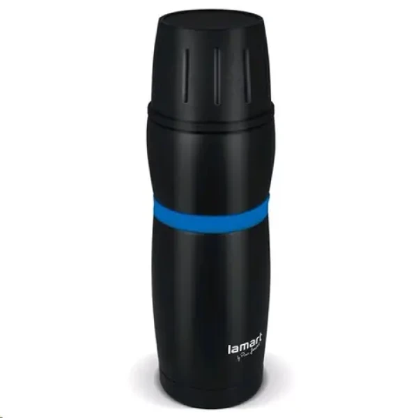 Lamart Cup Termoska 480ml černo-modrá / nerez (8590669251322)