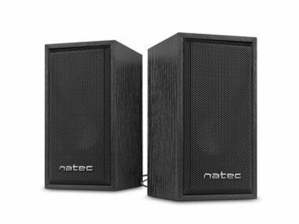 Natec Panther / Reproduktory / 2.0 / 6W RMS / Jack 3.5mm / černá (NGL-1229)