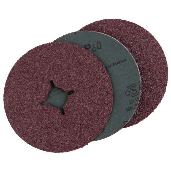 FESTA 22161 Kotouč fibrový, 125mm, P 60, sada 3ks