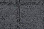RIDDER - DELHI Koupelnová předložka 50x80cm s protiskluzem, 100% polyester, tmavě šedá 1712300