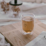 Eulenschnitt Dvoustěnná sklenice na teplé nápoje Heart 300 ml, čirá barva, sklo