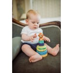 Orange Tree Toys Dřevěná skládací věž - Džungle