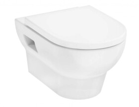 HANSGROHE - GladeLake S Závěsné WC se sedátkem SoftClose, Rimless, AquaChannel Flush, EcoSmart, bílá 60309450