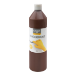 Prstová barva HAPPY INGREDIENTS, 750 ml hnědá