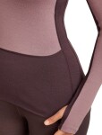 Dámské merino tričko s dlouhým rukávem ICEBREAKER Wmns 260 ZoneKnit LS Crewe, Java/Summit/Cb velikost: M