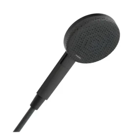 Hansgrohe Raindance Alive Select S matná černá / Sprchová hlavice / 3 proudy / EcoSmart+ / AirPower (24512670)