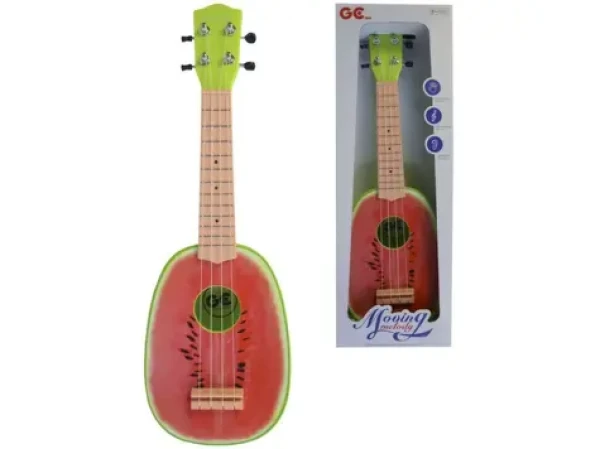 MaDe 00804 - Kytara, 54cm, červená