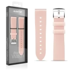 Aligator Řemínek silikonový 18mm / růžový (18AW0002)