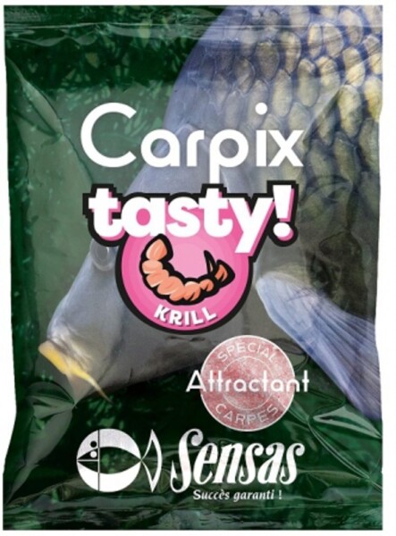 Sensas Posilovač Powder Carp Tasty 300g - krill,Sensas Posilovač Powder Carp Tasty 300g - krill
