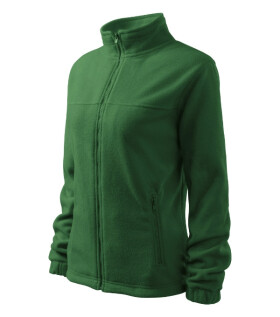 Jacket fleece dámský lahvově zelená S