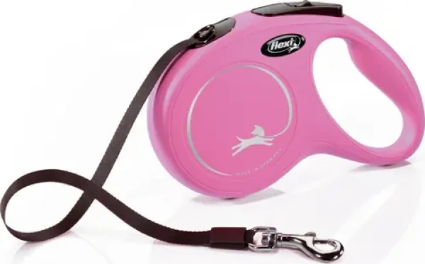 Flexi Classic M pásek 5m růžové / Vodítko (FX-32237)