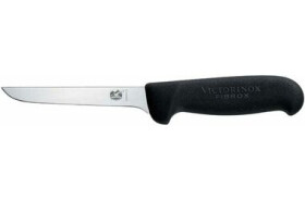 Victorinox Vykošťovací nůž Fibrox 12 cm, černý