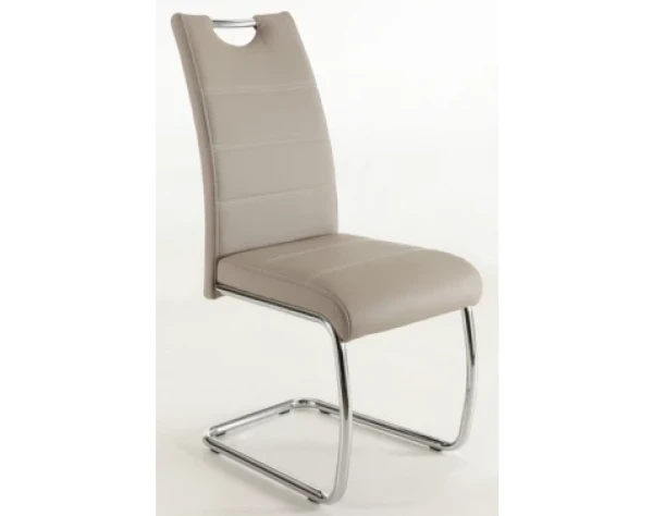 Jídelní židle Flora, cappuccino ekokůže