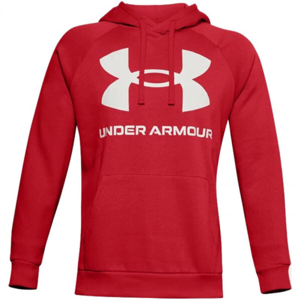 Pánská mikina červená Under Armour červená-bílá 3XL