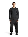 ICEBREAKER Mens 200 MerinoFine Ace LS Crewe, Jet Heather (vzorek) velikost: M