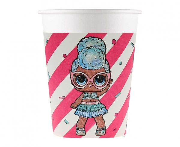 LOL kelímky papírové 8 ks 200 ml Procos LOL kelímky papírové 8 ks 200 ml Procos