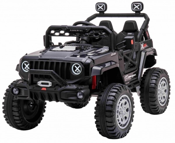 Mamido Elektrické autíčko jeep Off-road Speed 4x4 černé