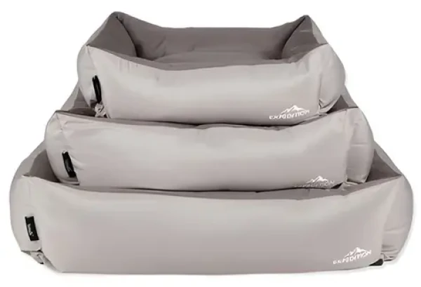 SCRUFFS Pelech Expedition Box Bed Storm Grey M / 60x50 cm / S bočnicemi / Voděodolný potah (974-01071)