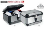 Ala56A stříbrný horní kufr Givi Trekker Alaska celohliníkový (Monokey topcase), objem 56 ltr.