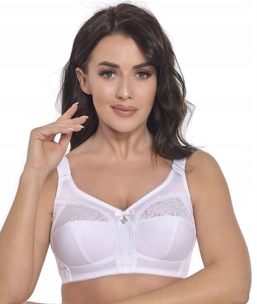 Měkká podprsenka s kosticí Viki Irena 585 100-105 bílá 105D