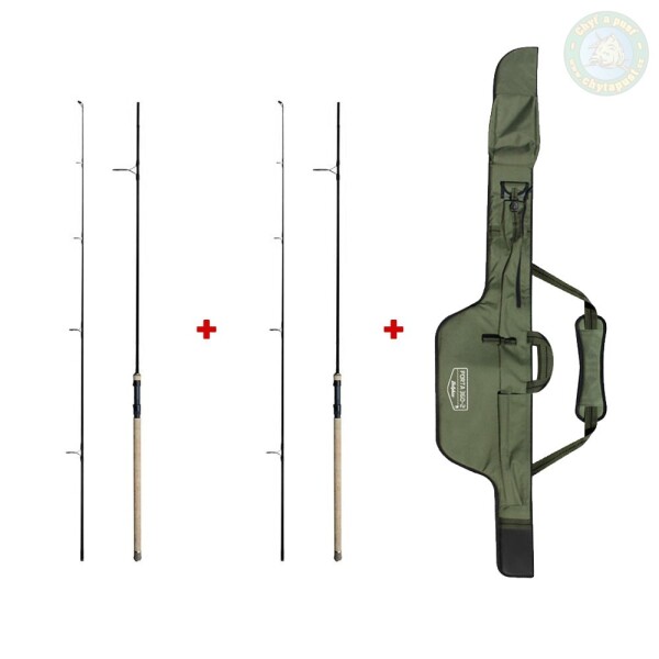 Delphin Prut Armada Carp BlackWay 3,6m 3lb 2díl Akce 1+1 + pouzdro na pruty Zdarma !