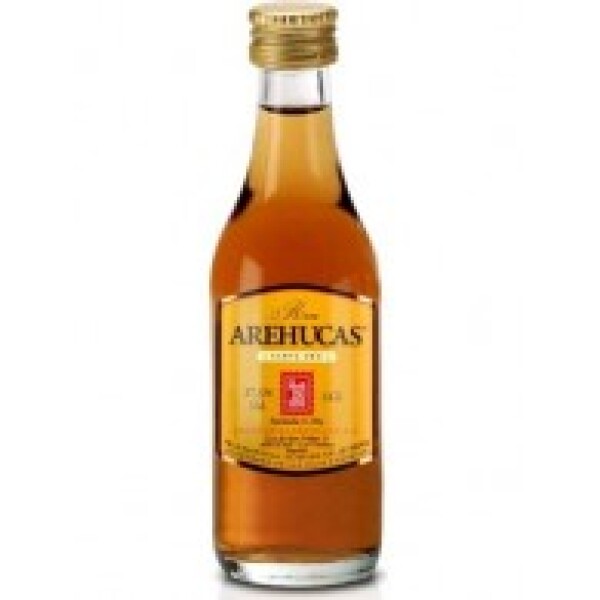 Arehucas Carta Oro Rum 37,5% 0,05 l (holá lahev)