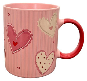 Porcelánový hrnek - Srdce