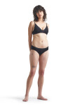Dámské kalhotky ICEBREAKER Wmns Siren Hipkini, Black velikost: M