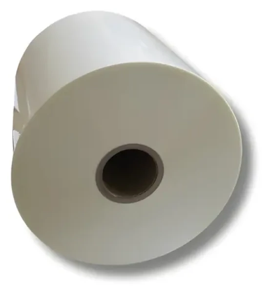 EuroSupplies Laminovací film na roli 38 mic 317 mm x 2000 m lesklý 3" / polypropylen BOPP / DigiStick lepidlo