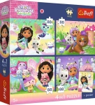 TREFL Puzzle Premium Plus Kids Gábinin kouzelný domek: Kočičí hrátky