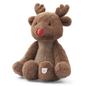 LIEWOOD Plyšová hračka Berto Reindeer Pecan, hnědá barva, textil