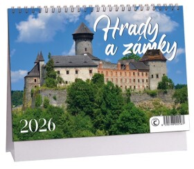 Stolní kalendář ARIA 2026 - Hrady a zámky