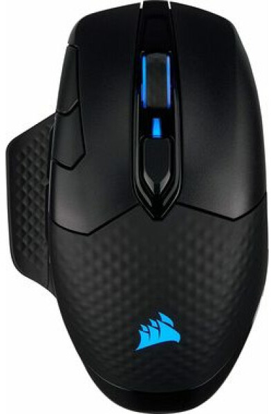 Corsair Dark Core RGB Pro Wireless černá / Bezdrátová optická myš / 18000 DPI / 8 tlačítek / RGB / Bluetooth / USB (CH-9315411-EU)