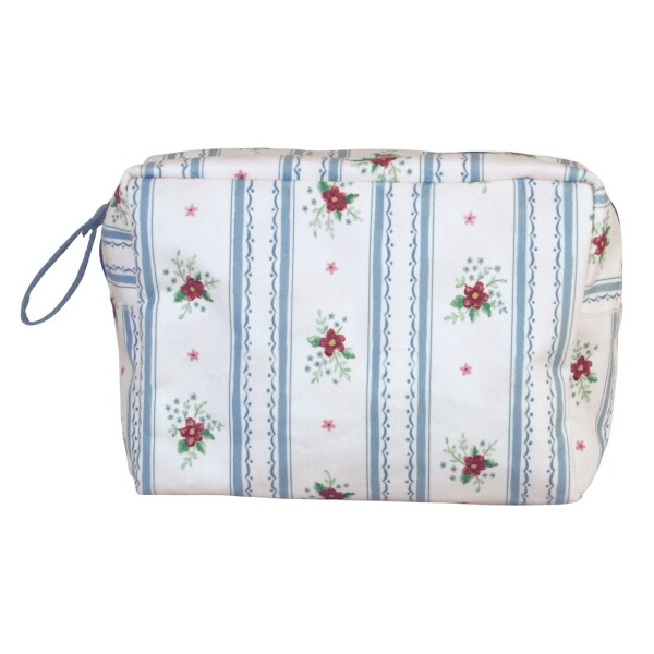 Strömshaga Kosmetická taštička Felicia Blue M, modrá barva, textil