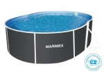 Marimex Orlando Premium DL Graphit / Bazén / 3,66x5,48 m / hloubka 1,2 m / bez příslušenství
